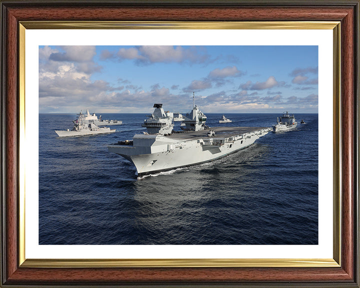 HMS Prince of Wales R09 | Photo Print | Framed Print | Queen Elizabeth Class | Aircraft Carrier | Royal Navy Hampshire Prints
