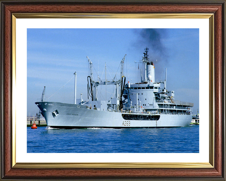 RFA Grey Rover A269 | Photo Print | Framed Print | Rover Class | Fleet Tanker | Royal Fleet Auxiliary Hampshire Prints