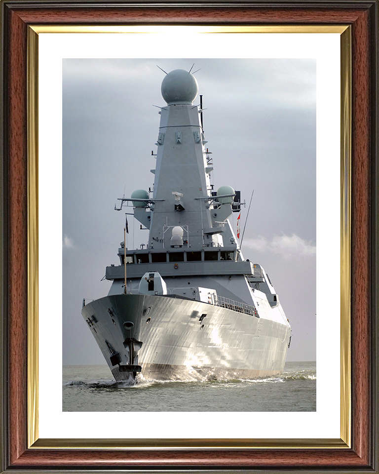 HMS Dauntless D33 Type 45 Destroyer 2 December 2009 Off Portsmouth