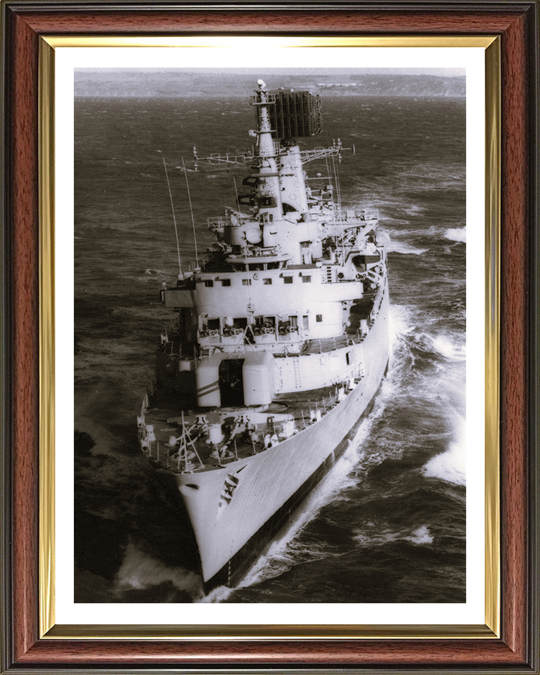 HMS Glamorgan D19 Royal Navy County class Destroyer Photo Print or Framed Print - Hampshire Prints