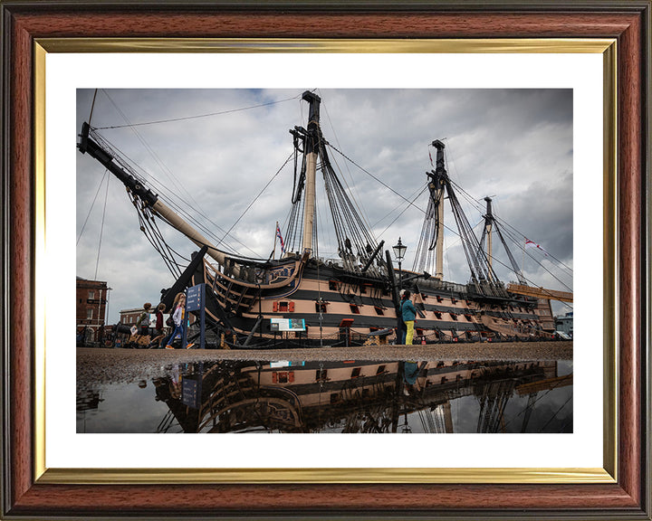 HMS Victory | Photo Print | Framed Print | Poster | Flagship | Royal Navy Hampshire Prints