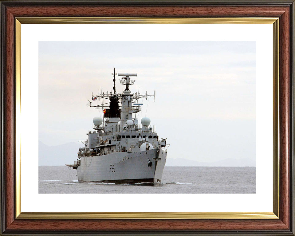HMS Cornwall F99 Royal Navy Type 22 frigate Photo Print or Framed Print - Hampshire Prints