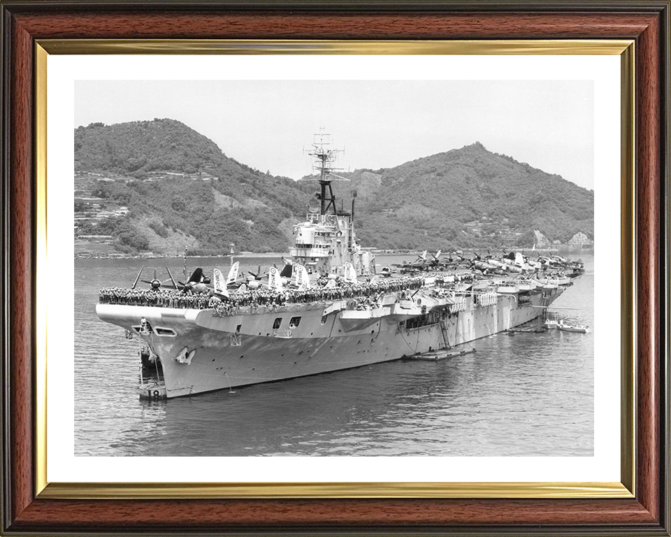 HMS Ocean R68 | Photo Print | Framed Print | Colossus Class | Aircraft Carrier | Royal Navy Hampshire Prints