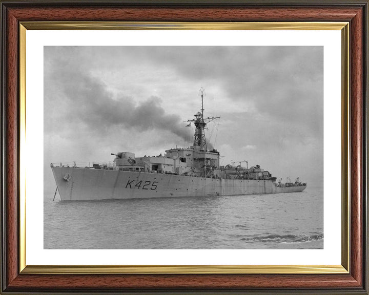HMS Loch Dunvegan K425 Royal Navy Loch class frigate Photo Print or Framed Print - Hampshire Prints