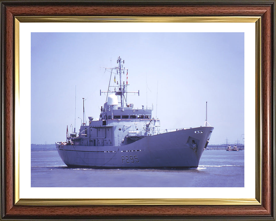 HMS Jersey P295 Royal Navy Island class Patrol Vessel Photo Print or Framed Photo Print - Hampshire Prints