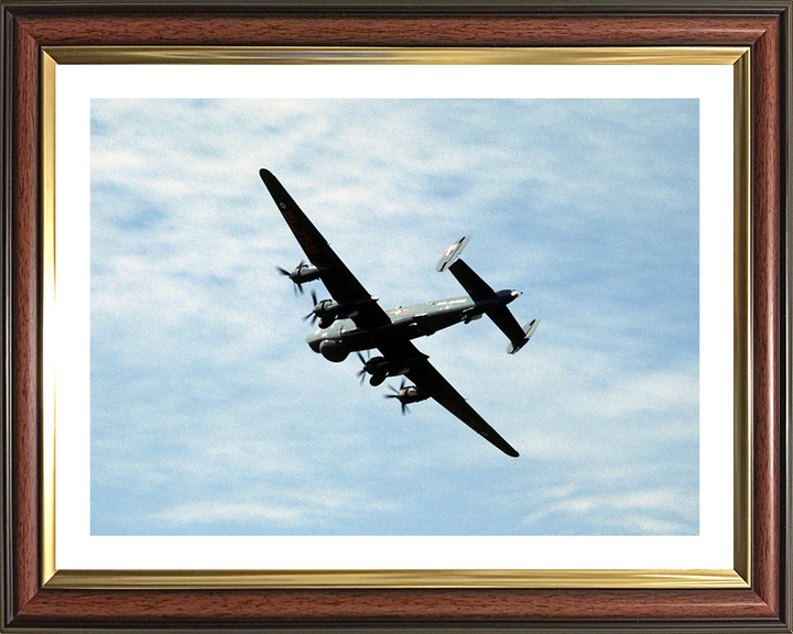 RAF Shackleton aircraft in flight Photo Print - Royal Air Force Aircraft Hampshire Prints 10 x 8 Classic Frame Yes