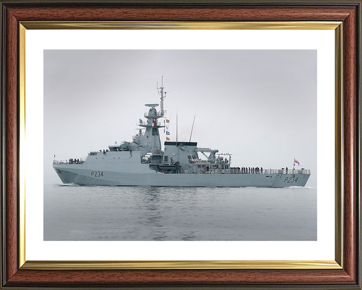 HMS Spey P234 Royal Navy River class patrol vessel Photo Print or Framed Print - Hampshire Prints