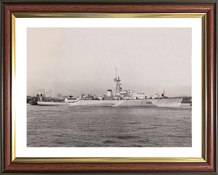 HMS Loch Shin K421 Royal Navy Loch class frigate Photo Print or Framed Print - Hampshire Prints