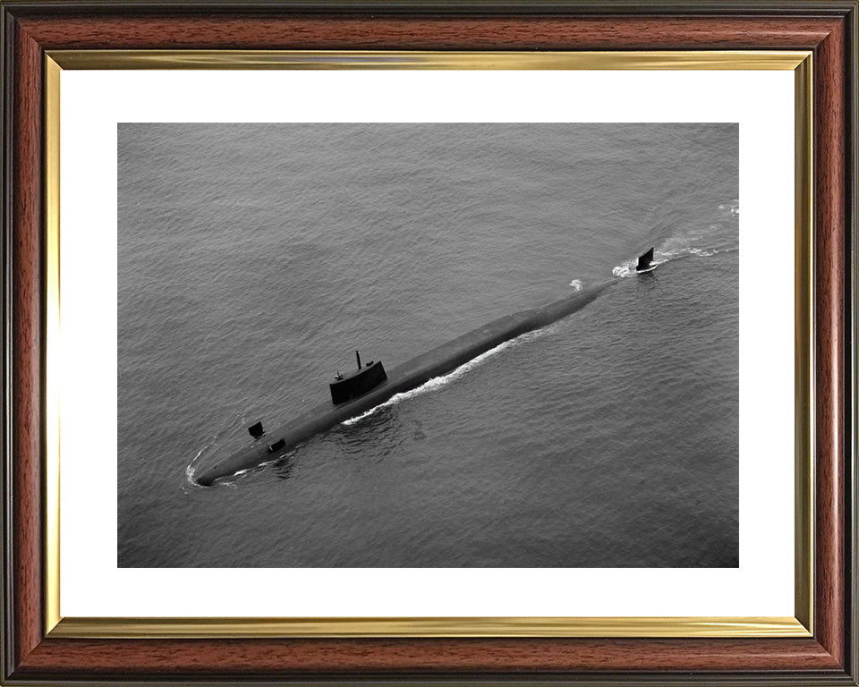 HMS Resolution S22 Royal Navy Resolution class Submarine Photo Print or Framed Print - Hampshire Prints