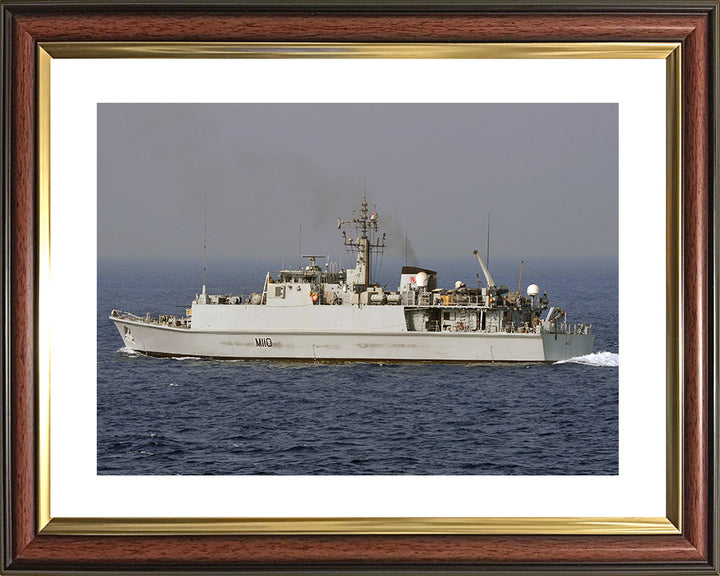 HMS Ramsey M110 | Photo Print | Framed Print | Sandown Class | Minehunter | Royal Navy Hampshire Prints
