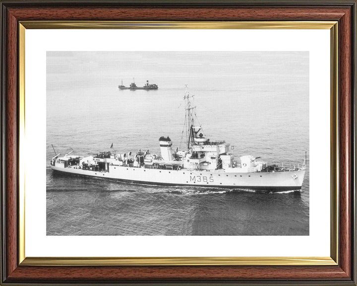 HMS Wave J385 (M385) Royal Navy Algerine class minesweeper Photo Print or Framed Print - Hampshire Prints