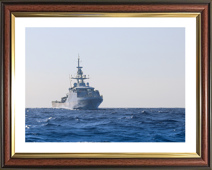 HMS Medway (P223) Photo Print - At Sea Sept 2025 - Royal Navy River Class Patrol Vessel Hampshire Prints 10 x 8 Classic Frame Yes