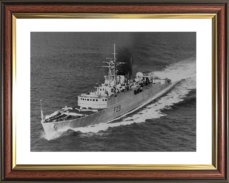 HMS Verulam F29 (R28) Royal Navy V class destroyer Photo Print or Framed Print - Hampshire Prints
