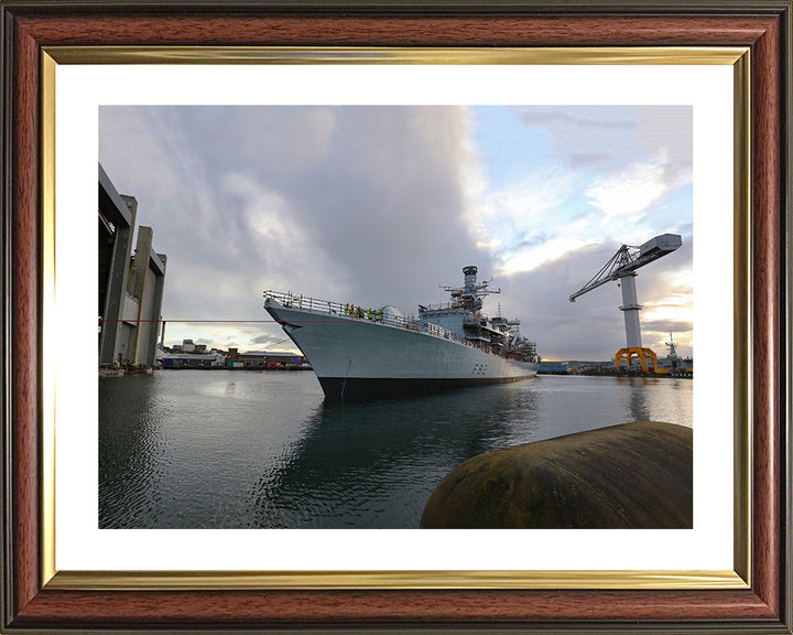 HMS Somerset F82 | Photo Print | Framed Print | Poster | Type 23 | Frigate | Royal Navy Hampshire Prints