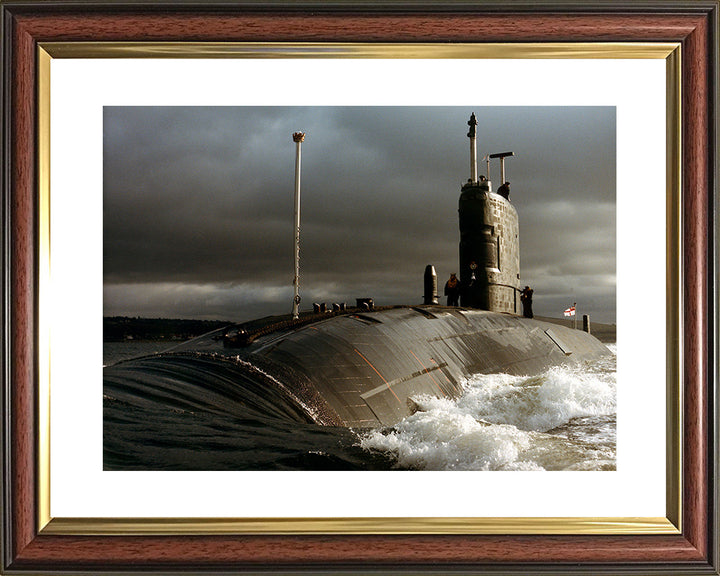 HMS Triumph S93 Royal Navy Trafalgar class Submarine Photo Print or Framed Print - Hampshire Prints