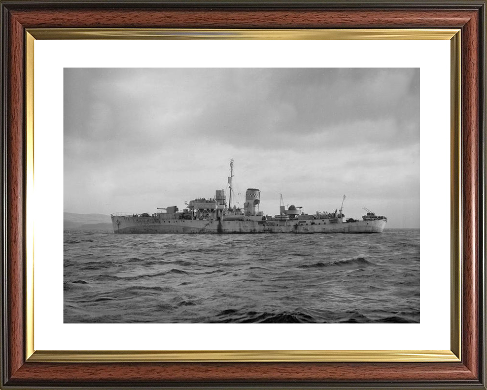 HMS Orchis K76 Royal Navy Flower class corvette Photo Print or Framed Print - Hampshire Prints