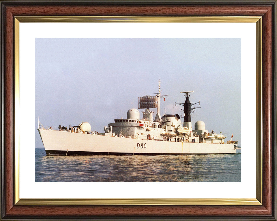 HMS Sheffield D80 | Photo Print | Framed Print | Poster | Type 42 | Destroyer | Royal Navy Hampshire Prints