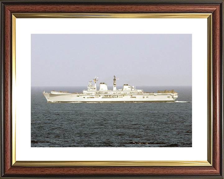 HMS Illustrious R06 | Photo Print | Framed Print | Invincible Class | Aircraft Carrier | Royal Navy Hampshire Prints