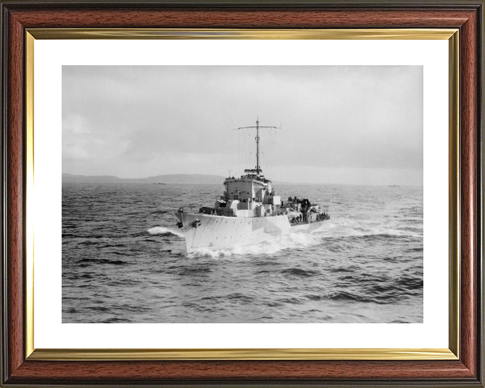 HMS Haldon L19 Royal Navy Hunt class destroyer Photo Print or Framed Print - Hampshire Prints