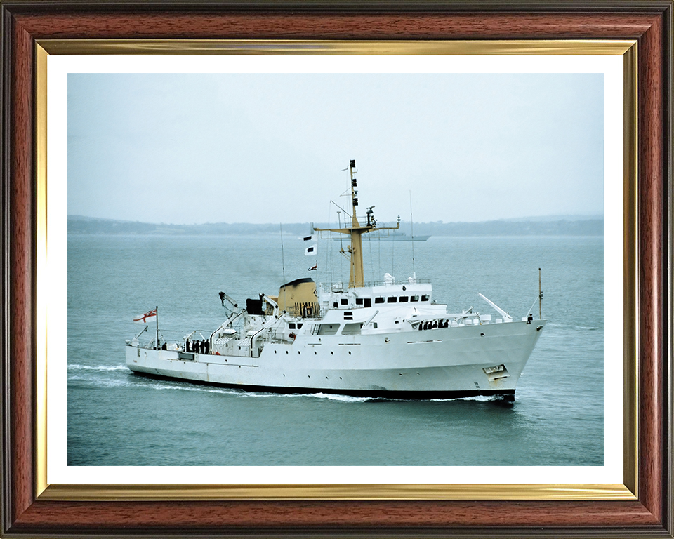 HMS Fawn A325 | Photo Print | Framed Print | Bulldog Class | Hydrographic Survey Ship | Royal Navy Hampshire Prints