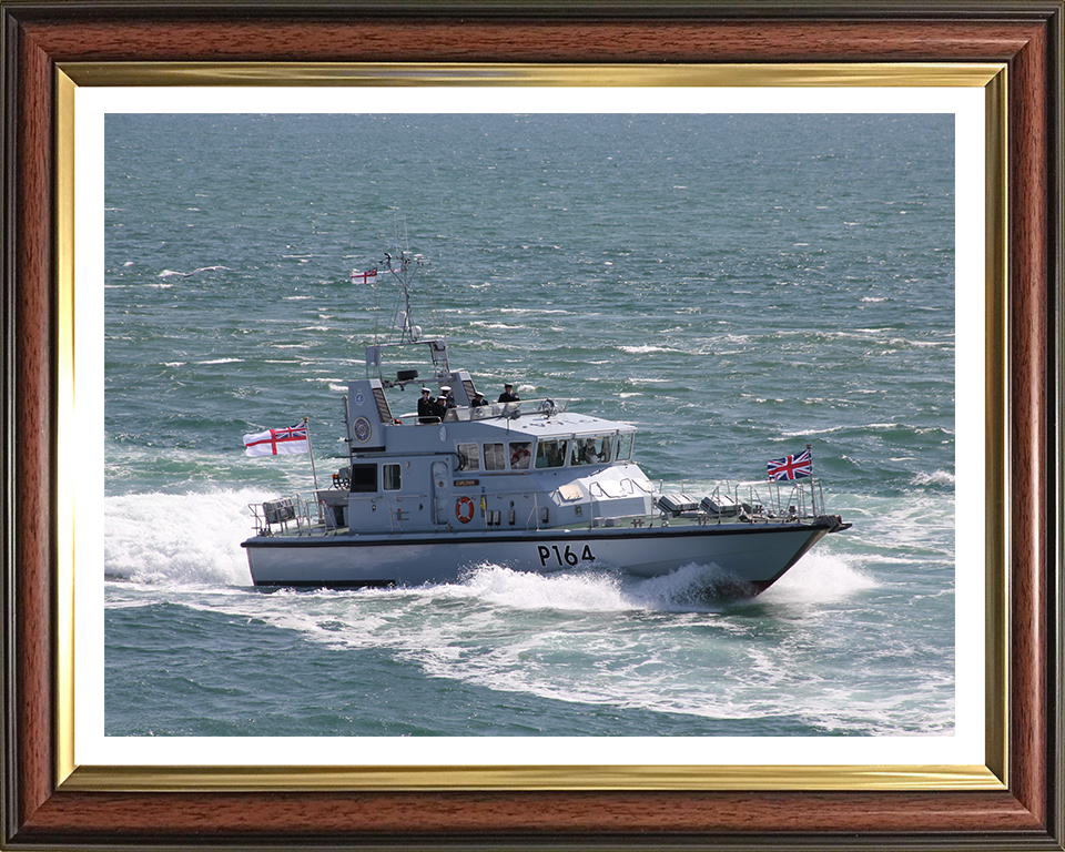 HMS Explorer P164 | Photo Print | Framed Print | Archer Class | P2000 | Patrol Vessel | Royal Navy Hampshire Prints