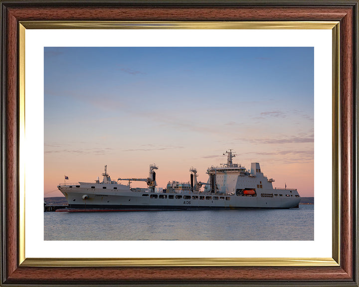 RFA Tidespring A136 | Photo Print | Framed Print | Tide class | Tanker | Royal Fleet Auxiliary Hampshire Prints