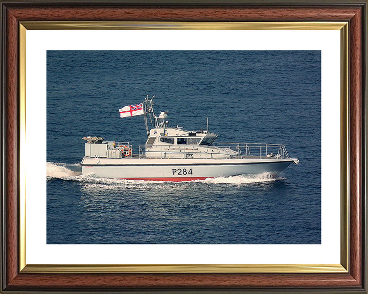 HMS Scimitar P284 Royal Navy Scimitar class fast patrol boat Photo Print or Framed Print - Hampshire Prints
