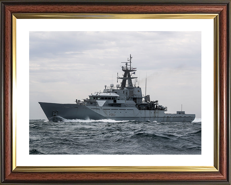 HMS Mersey P283 | Photo Print | Framed Print | River Class | Patrol Vessel | Royal Navy Hampshire Prints