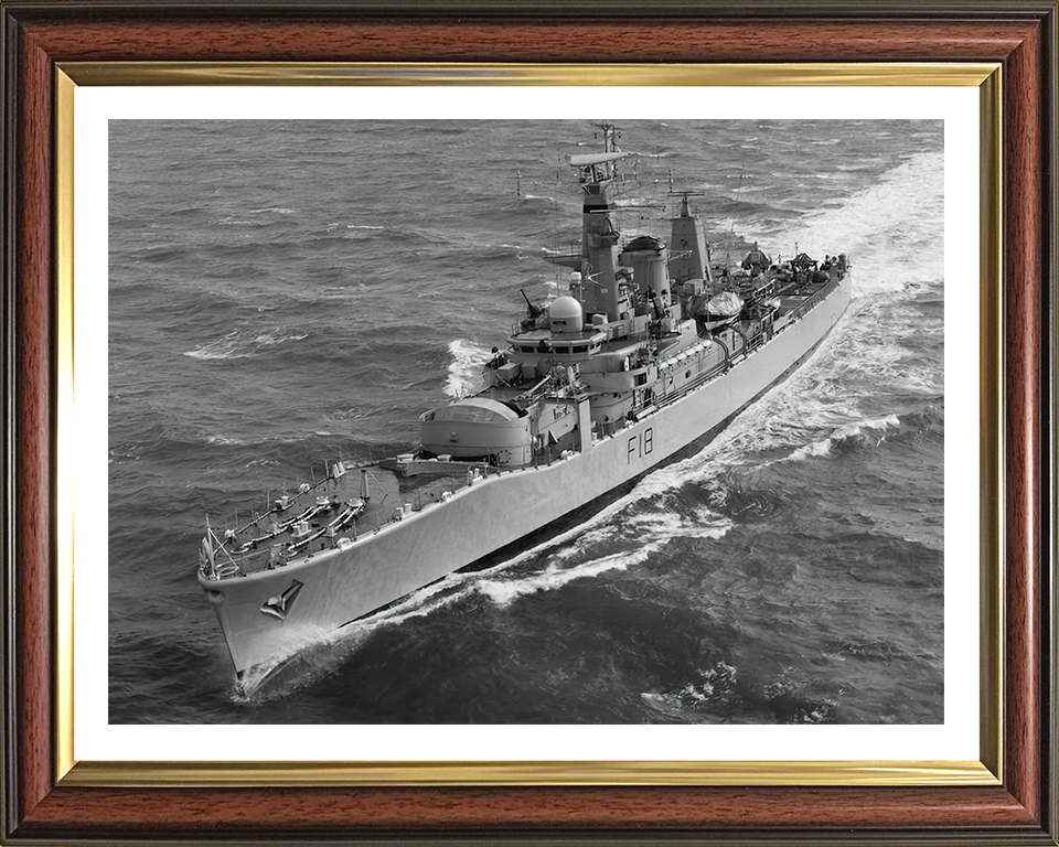 HMS Galatea F18 | Photo Print | Framed Print | Leander Class | Frigate | Royal Navy Hampshire Prints