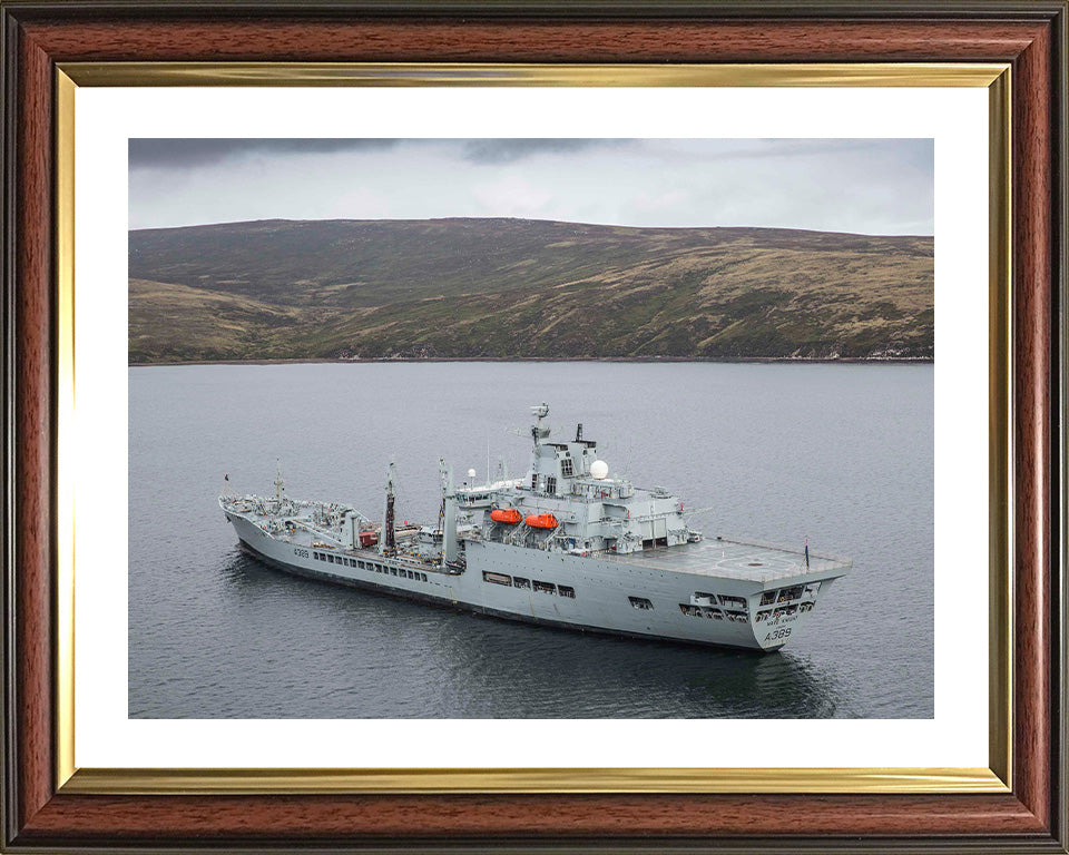 RFA Wave Knight A389 | Photo Print | Framed Print | Wave class | Fleet Tanker | Royal Fleet Auxiliary Hampshire Prints