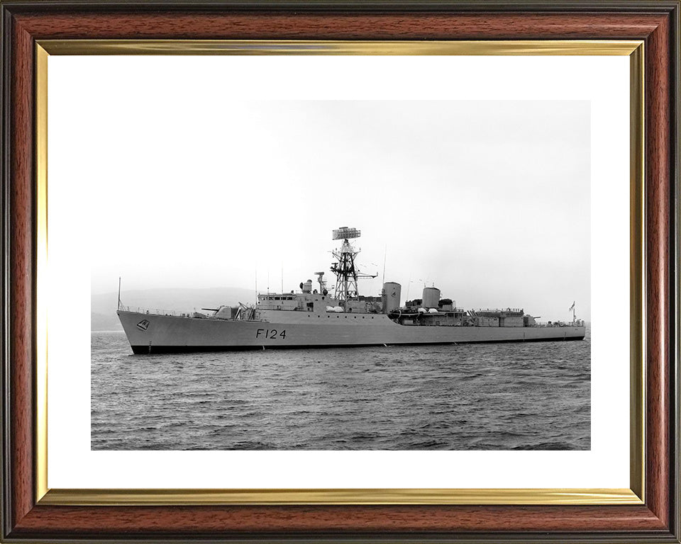 HMS Zulu F124 Royal Navy Tribal class frigate Warship Photo Print or Framed Print - Hampshire Prints