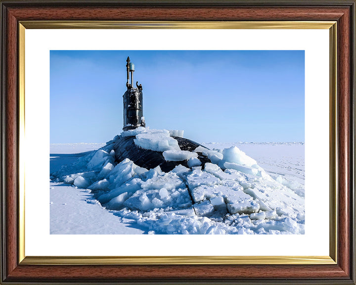 HMS Trenchant S91 Royal Navy Trafalgar class Submarine Photo Print or Framed Print - Hampshire Prints