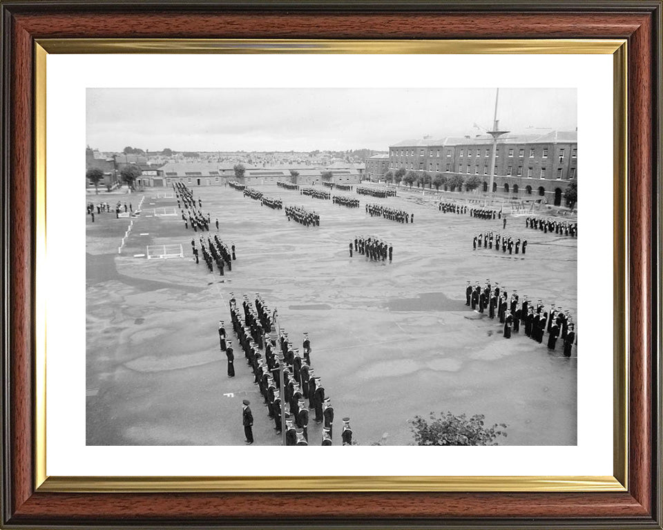 HMS St Vincent Royal Navy shore establishment Photo Print or Framed Photo Print - Hampshire Prints