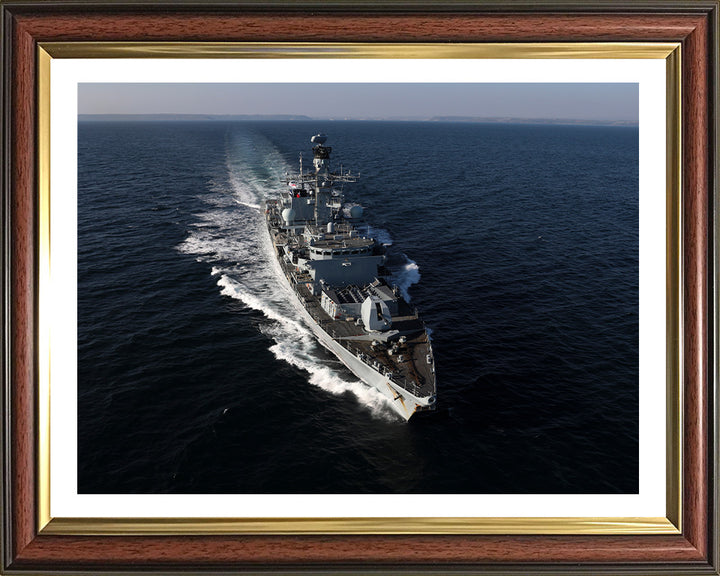 HMS Kent F78 Royal Navy Type 23 frigate Photo Print or Framed Print - Hampshire Prints