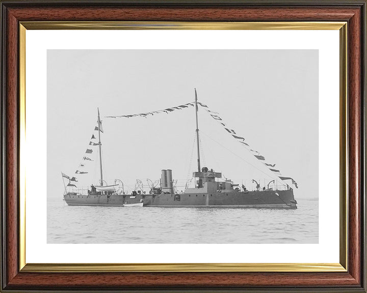 HMS Spider (1887) | Photo Print | Framed Print | Grasshopper Class | Torpedo Boat | Royal Navy Hampshire Prints