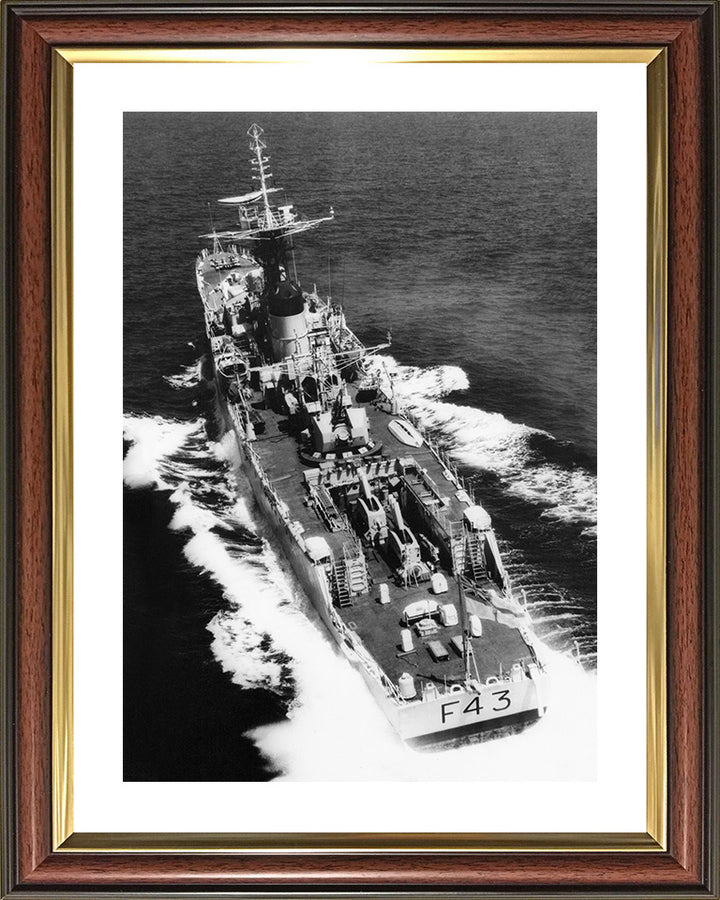 HMS Torquay F43 | Photo Print | Framed Print | Poster | Whitby Class | Frigate | Royal Navy Hampshire Prints