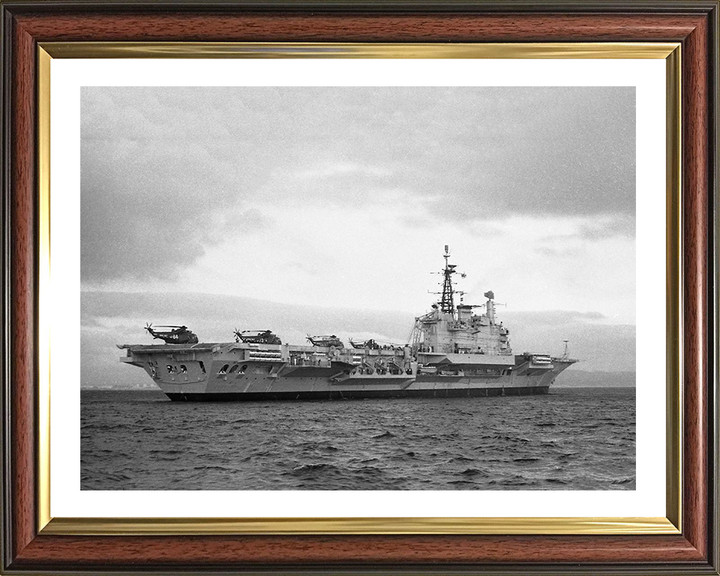 HMS Hermes R12 | Photo Print | Framed Print | Centaur Class | Aircraft Carrier | Royal Navy Hampshire Prints