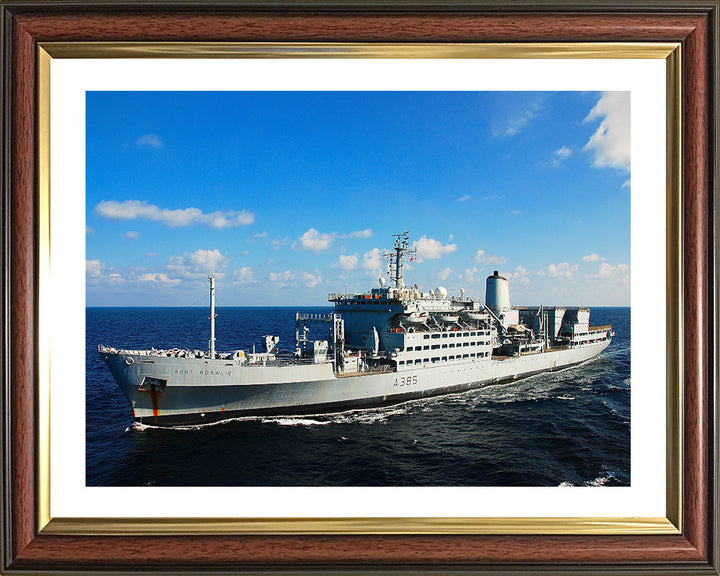 RFA Fort Rosalie A385 | Photo Print | Framed Print | Fort Rosalie Class | Royal Fleet Auxiliary Hampshire Prints