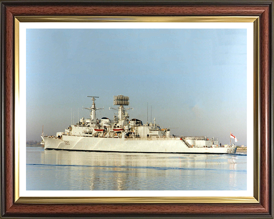 HMS Fife D20 Royal Navy County class destroyer Photo Print or Framed Print - Hampshire Prints