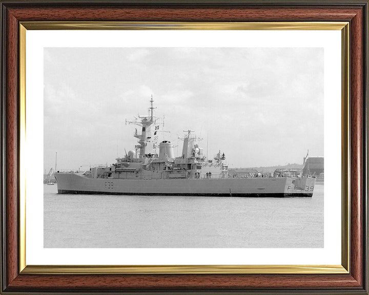 HMS Naiad F39 | Photo Print | Framed Print | Poster | Leander Class | Frigate | Royal Navy Hampshire Prints