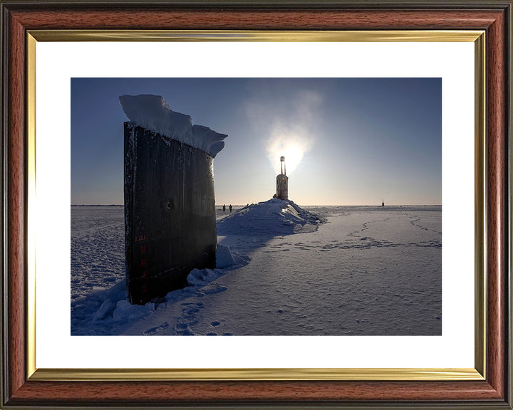 HMS Trenchant S91 Royal Navy Trafalgar class Submarine Photo Print or Framed Print - Hampshire Prints