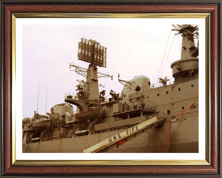 HMS Fife D20 | Photo Print | Framed Print | Poster | County Class | Destroyer | Royal Navy Hampshire Prints