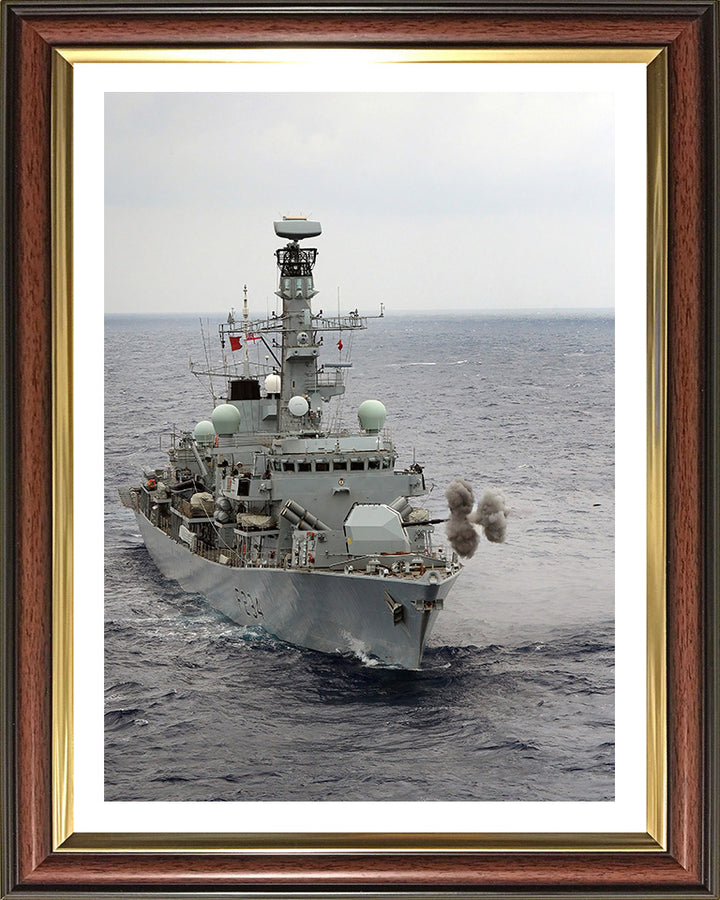 HMS Iron Duke F234 Royal Navy Type 23 frigate Photo Print or Framed Print - Hampshire Prints