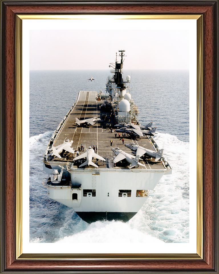 HMS Illustrious R06 | Photo Print | Framed Print | Invincible Class | Aircraft Carrier | Royal Navy Hampshire Prints