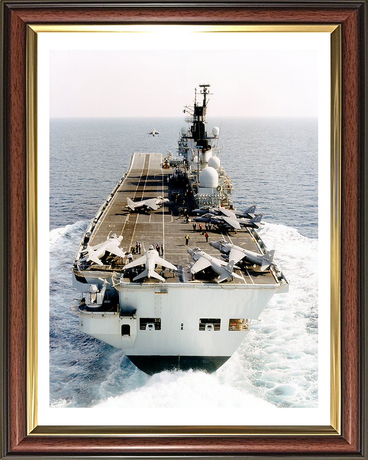 HMS Illustrious R06 | Photo Print | Framed Print | Invincible Class | Aircraft Carrier | Royal Navy Hampshire Prints