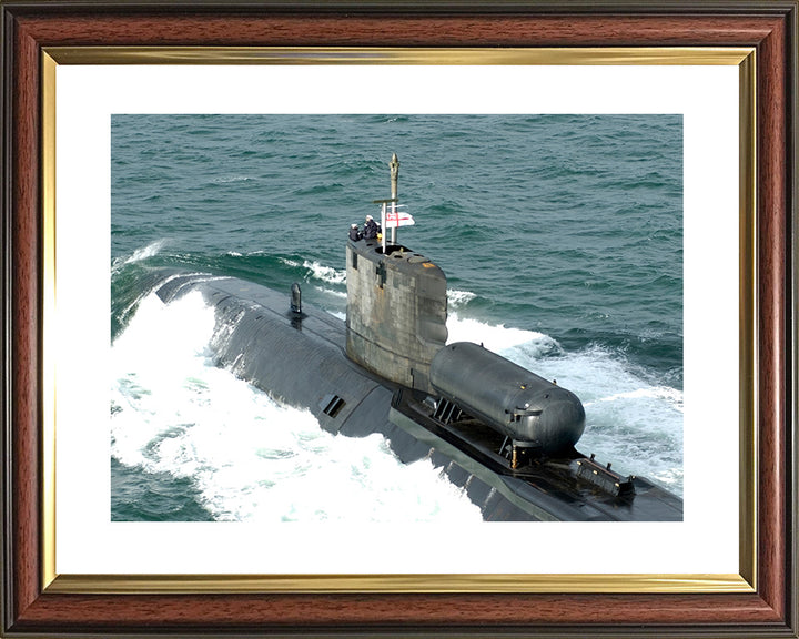 HMS Spartan S105 Submarine | Photo Print | Framed Print | Swiftsure Class | Royal Navy Hampshire Prints