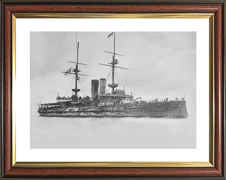 HMS Glory (1899) | Photo Print | Framed Print | Pre Dreadnought Battleship | Royal Navy Hampshire Prints