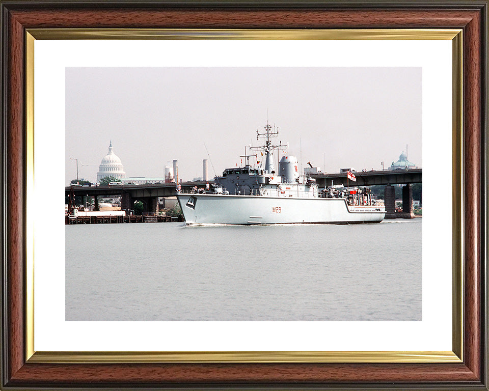 HMS Brecon M29 | Photo Print | Framed Print | Hunt Class | Mine Warfare Vessel | Royal Navy Hampshire Prints