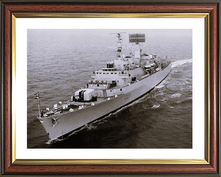 HMS Norfolk D21 Royal Navy County class destroyer Photo Print or Framed Photo Print - Hampshire Prints