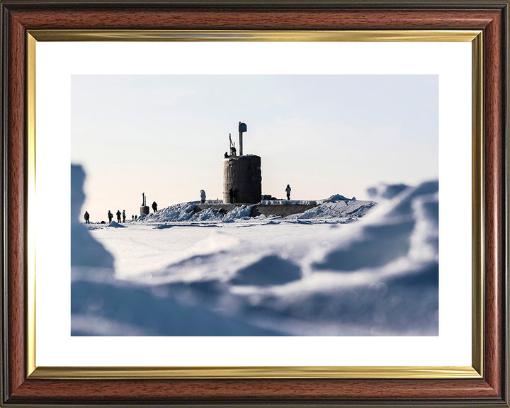 HMS Trenchant S91 Royal Navy Trafalgar class Submarine Photo Print or Framed Print - Hampshire Prints